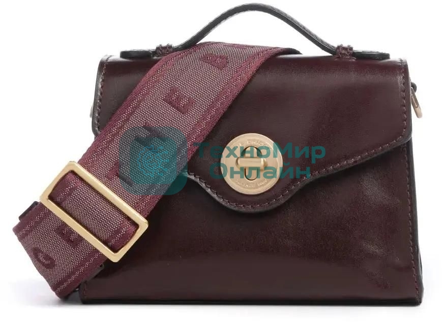 Сумка женская The Bridge Irene 04520501/YF бордовая натур.кожа