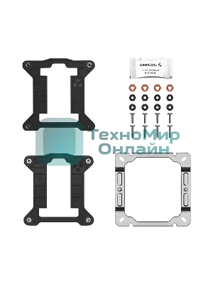Кулер для процессора DEEPCOOL AG400 черный, 120 мм, алюминий/медь, 2000 об/мин, 31.6 дБ, 4 pin, 220 Вт, 150 мм