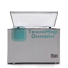 Морозильный ларь Бирюса Б-M240KX, металлик, 220л