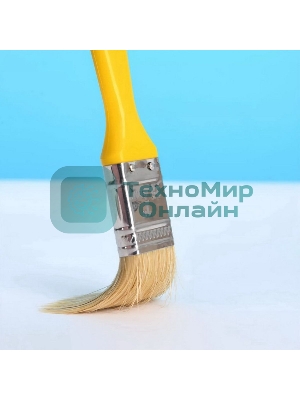 Кисть малярная с пластиковой ручкой Deli DL509111 25мм, натуральная щетина