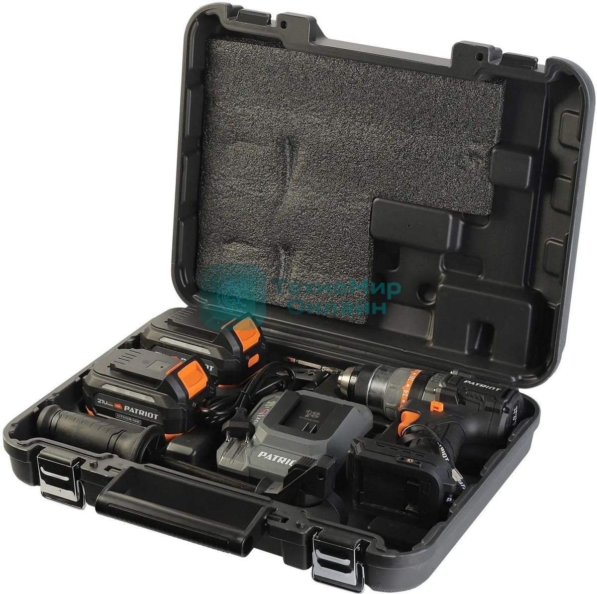 Дрель-шуруповерт аккумуляторная PATRIOT BR 224UES-h