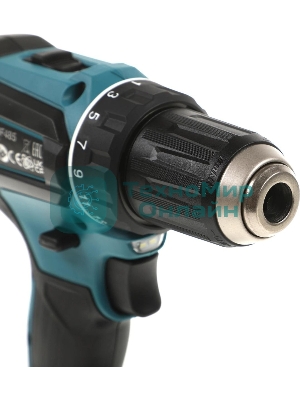 Дрель-шуруповерт Makita DDF485Z, 18 В, 0 Ач, 50 Нм, бесщеточный