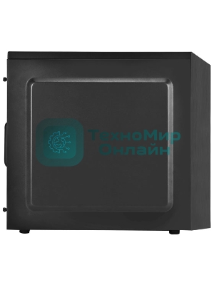 Компьютерный корпус SilverStone SST-PS16B черный (ATX, 2xUSB 3.0, HD Audio)