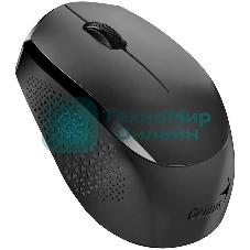 Мышь беспроводная Genius NX-8000S BT черный, 1200 dpi, радиоканал, Bluetooth, USB, кнопки - 3