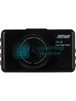 Видеорегистратор Artway AV-396 Super Night Vision черный 2Mpix 1080x1920 1080i 170гр.