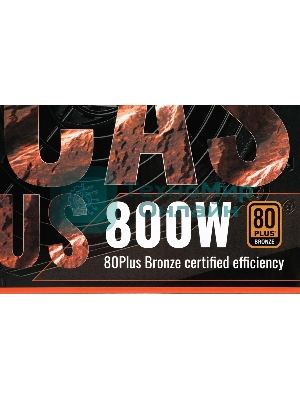 Блок питания Aerocool/Formula KCAS-800W, 800Вт, PLUS 80 PLUS Bronze, 120мм, черный