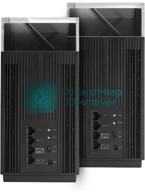 Роутер ASUS ET12(2-PK), из 2 точек доступа, 802.11 a/b/g/n/ac/ax, 2,4 + 5 гГц; 90IG06U0-MO3A20