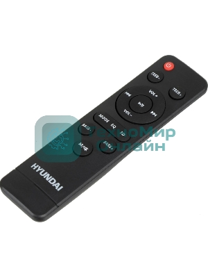 Микросистема Hyundai H-HA630 черный 150Вт FM USB BT SD/MMC/MS