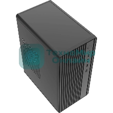 Компьютерный корпус Accord ACC-M258-01B черный без БП mATX 4x120мм 2xUSB2.0 audio