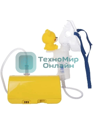 Ингалятор OMRON NE-C24 Kids компрессорный, детский, желтый
