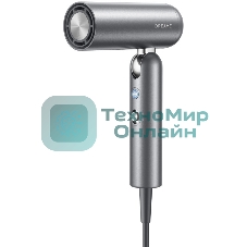 Фен Dreame AHD51 серый космос, 1300 Вт, компактный, ионизация