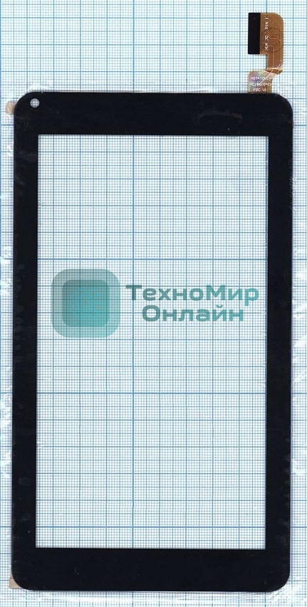 Сенсорное стекло (тачскрин) FPC-FC70S606(G-739)-00, черное