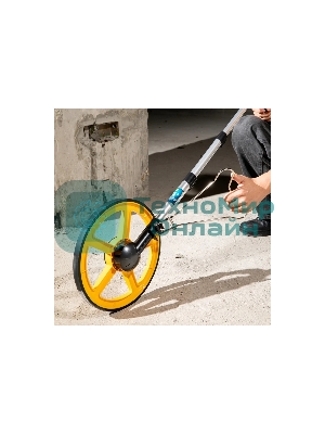 Измерительное колесо с цифровым дисплеем (курвиметр) Deli DL4179 300мм Диаметр 300мм, точность:±0,5%, значение деления:0,1 мм