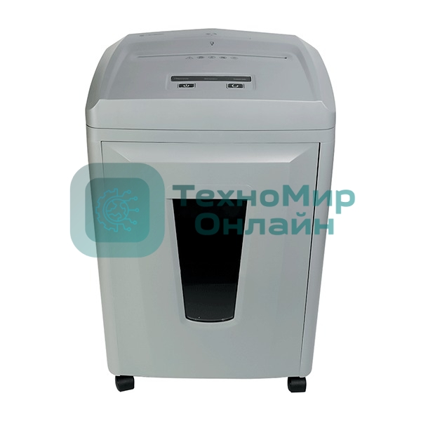 Шредер Heleos УП26-7 серый (секр.P-7) фрагменты 5лист. 26лтр. пл.карты CD