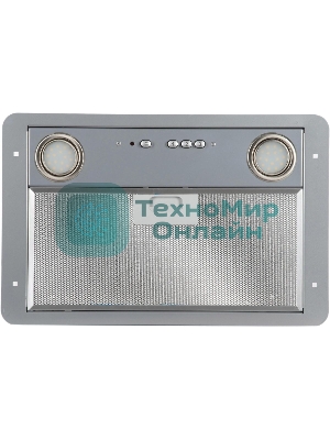 Вытяжка встраиваемая Elikor Flat 42П-430-К3Д белый/хром, 42 см, 430 куб. м/ч, 60 дБ