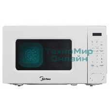 Микроволновая печь Midea EM720C2PR-W белый, 20 л, 700 Вт, переключатели - сенсор
