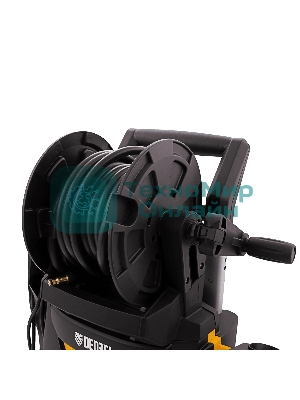 Моечная машина высокого давления Denzel R-210iD, 2600 Вт, 210 бар, 8,0 л/мин, асинх. двиг., бараб.