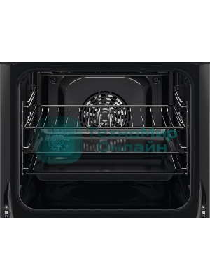 Духовой шкаф встраиваемый Electrolux EOF5H40BX черный/нержавеющая сталь