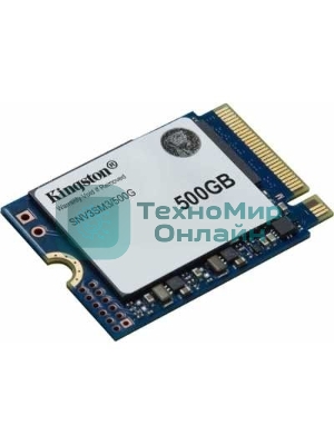 Накопитель SSD Kingston NV3, 500Gb, M.2(22x30мм), NVMe, PCIe 4.0 x4, 3D TLC, R/W 5000/3000Mb/s, TbW 160, DWPD 0.2 (60 мес)