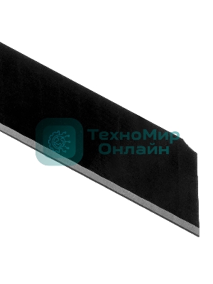 Лезвия Denzel 18 мм, сталь SK4 - 0,5 мм, супер острые, многосегментные, 5 шт.