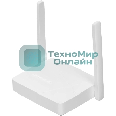 Роутер Mercusys MR20 AC750 Dual-Band Wi-Fi RouterSPEED: 300 Mbps at 2.4 GHz + 433 Mbps at 5 GHzSPEC: 2× Fixed External Antennas, 2× 10/100 Mbps LAN Ports, 1× 10/100 Mbps WAN PortFEATURE: Router/Access Point Mode Mode, WPS/Reset Button, IPTV, IPv6, Parental Controls