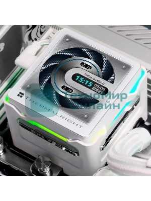 Система жидкостного охлаждения Thermalright Elite Vision 360 (360mm, LED, White, ARGB/Fans: 3x120mm, 69CFM, 27dBA, 2150RPM/Pump height 63mm, Rad thickness 27mm/S: 1700, 1200, 1851, 115X, 2011, 2066, AM5, AM4)