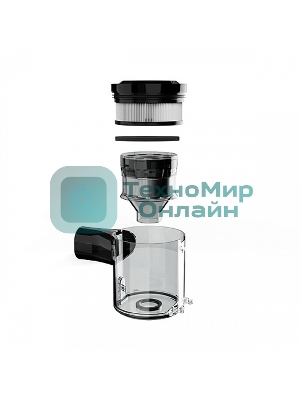 Пылесос вертикальный BQ VCA1000W серый/красный, питание от аккумулятора, 160 Вт, уборка сухая/влажная, пылесборник 0.5 л, работа от АКБ max 50 мин