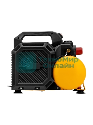 Компрессор Denzel DLS750/6 безмасляный малошумный 750 Вт, 140 л/мин,ресивер 6 л