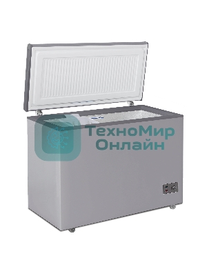 Морозильный ларь Бирюса Б-M240KX, металлик, 220л