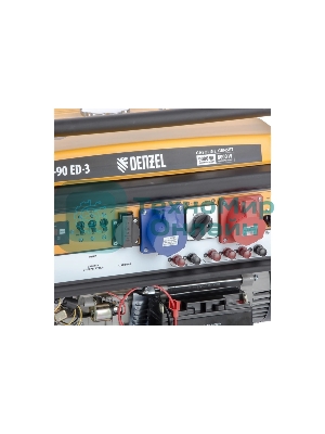 Электрогенератор бензиновый Denzel PS 90 ED-3, 9 кВт, 85 дБ, 90 кг