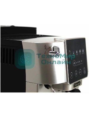 Кофемашина DeLonghi ECAM220.30.SB серебристо-черный, исп. кофе - зерновой/молотый, 1.8 л, 1450 Вт, 15 бар