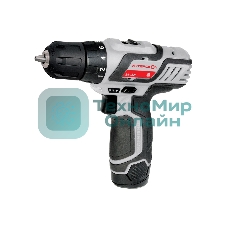 Дрель-шуруповерт аккумуляторная ИНТЕРСКОЛ ДА-12ЭР, Аккумуляторная, 18В, 2 АКБ