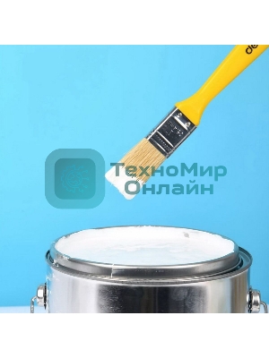 Кисть малярная с пластиковой ручкой Deli DL509111 25мм, натуральная щетина