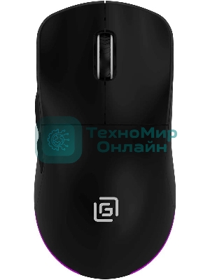 Мышь беспроводная Oklick 900GMW черный, 26000 dpi, радиоканал, Bluetooth, USB, кнопки - 6