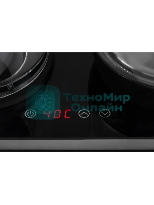 Чайник электрический Starwind SKG4044 1.8 л, 1800 Вт, черный/серебристый корпус: стекло