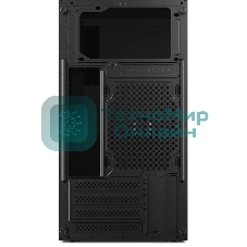 Компьютерный корпус CBR mATX Minitower V865, без БП, 1хUSB 3.0, 2хUSB 2.0, HD Audio+Mic, Digital Screen, черный