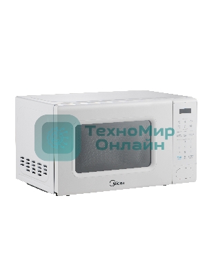 Микроволновая печь Midea EM720C2PR-W белый, 20 л, 700 Вт, переключатели - сенсор