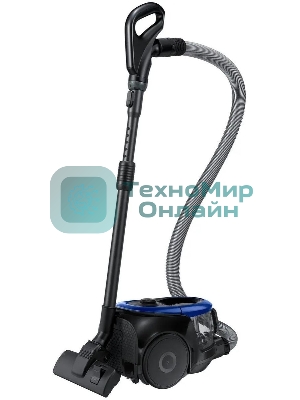 Пылесос Samsung VC18M2110SB/EV синий/черный, 380/1800 Вт, уборка сухой, пылесборник контейнер 1.5 л