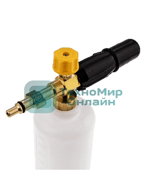 Пенокомплект Denzel FPB-1000 для моечных машин высокого давления, латунь