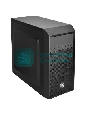 Компьютерный корпус SilverStone SST-PS16B черный (ATX, 2xUSB 3.0, HD Audio)