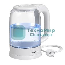 Чайник электрический Maxvi KE1741G белый