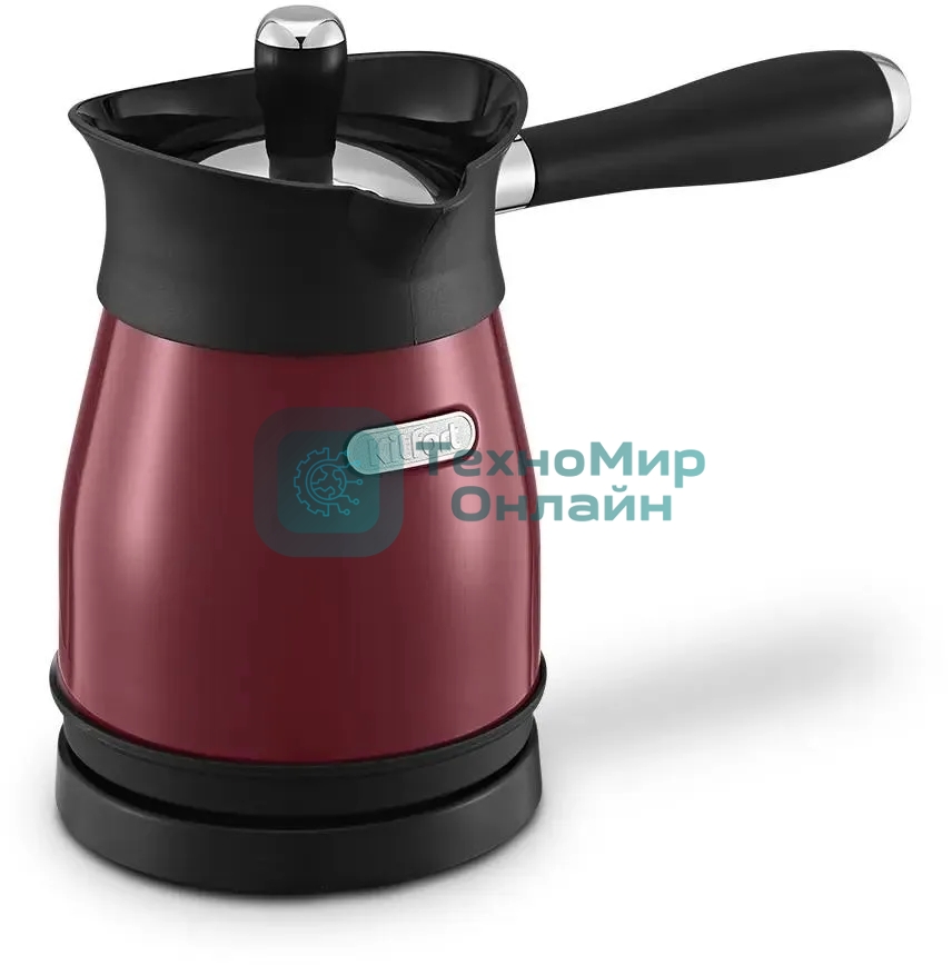 Электрическая турка Kitfort КТ-7499 1000 Вт красный/черный