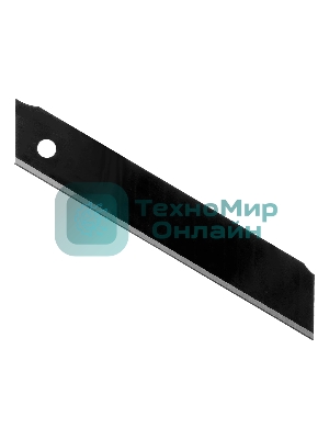 Лезвия Denzel 18 мм, сталь SK4 - 0,5 мм, супер острые, многосегментные, 5 шт.