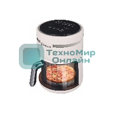 Аэрогриль Sakura SA-7682W черный, 1200 Вт, 3 л, сенсор, 12 программ