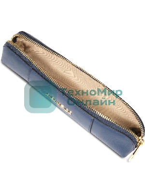 Чехол для ручки Piquadro Circle AC6474W92/BLU4 синий, натуральная кожа