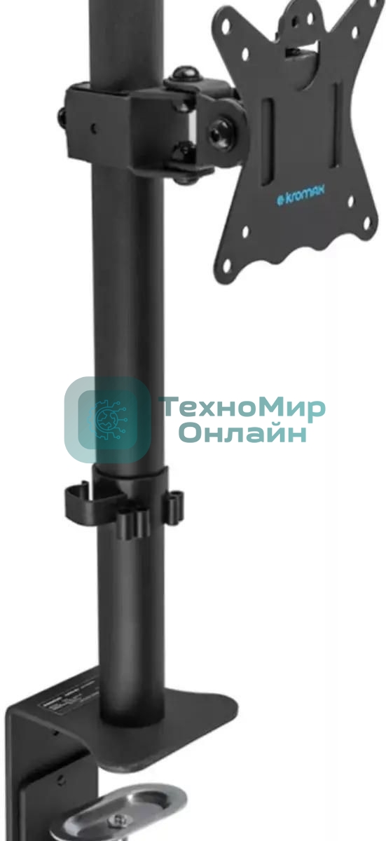 Кронштейн для монитора Kromax CASPER-505 черный 4 шт/уп. 10