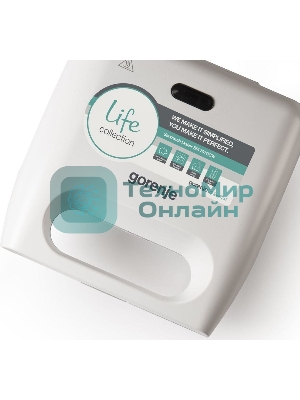 Сэндвичница электрическая Gorenje SM701GCW 700Вт белый