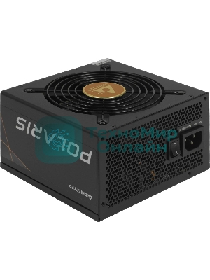 Блок питания Chieftec Polaris PPS-650FC, 650Вт, 80 PLUS Gold, 120мм, модульный, черный