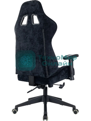 Кресло игровое Zombie 51 черный Light-20 крестов. пластик