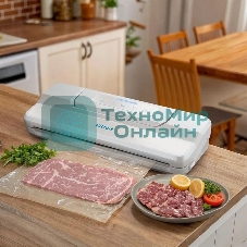 Вакуумный упаковщик Kitfort КТ-1559 ручной 70Вт 0.6Бар шир.пак.:30см серебристый